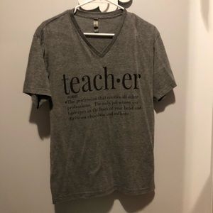 “Teacher” t-shirt